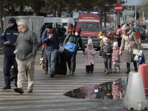 Începând cu data de 10 februarie 2022 (perioadă pre-conflict), au intrat în ţara noastră 1.359.352 ucraineni - Foto: INQUAM PHOTOS/ George Călin