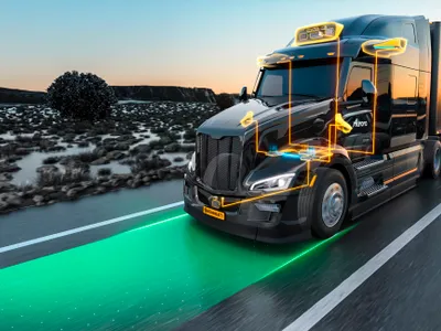 Echipe din România dezvoltă în premieră sisteme autonome de condus pentru transportul comercial (imagine cu caracter ilustrativ) - Foto: Continental