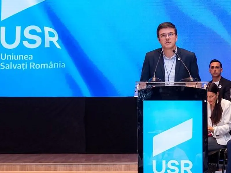 Irineu Darău și-a prezentat candidatura la șefia USR PLUS/Foto: facebook