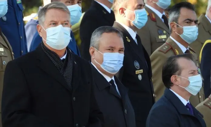 Președintele Iohannis i-a chemat la apel pe premierul desemnat Nicolae Ciucă și Florin Cîțu. / Foto: national.ro