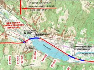 Start la lucrările pentru A1 Pitești-Curtea de Argeș. FOTO: Facebook/Cătălin Drulă