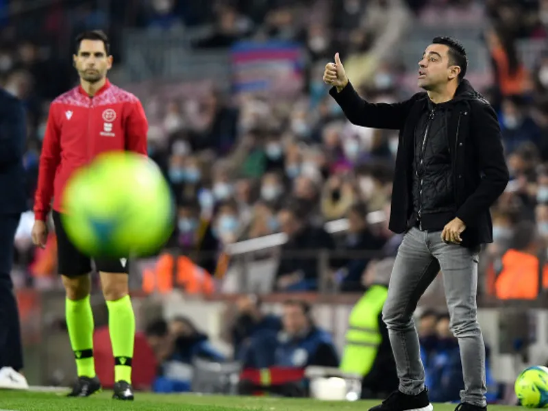 Xavi Hernandez a înregistrat prima victorie la timona FC Barcelona. / Foto: digisport.ro