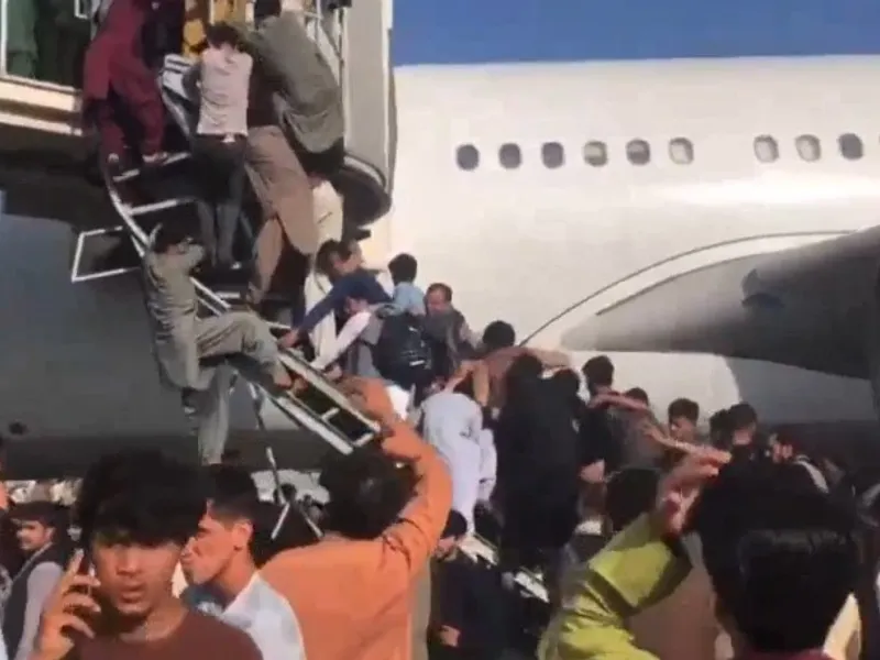 Haosul a ajuns la Kabul în 11 zile. FOTO: Captură video