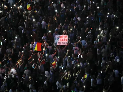 Proteste București  10 august 2019-Foto: Profimedia Images