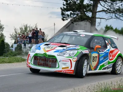 Simone Tempestini a câștigat Transilvania Rally și a ocupat locul doi în etapa de Tour European Rally