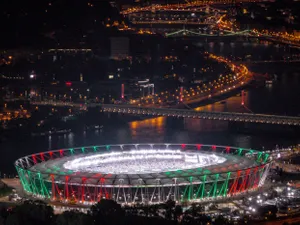 Aceasta este arena din Budapesta unde sunt organizate Campionate Mondiale de Atletism Foto: profimediaimages.ro