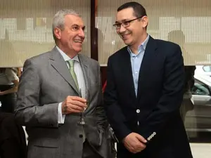 Liderul ALDE, Călin Popescu Tăriceanu alături de Victor Ponta, președintele partidului Pro România/Foto: adevarul.ro