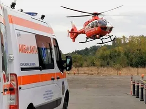 Accident grav pe Centura Capitalei între Bragadiru și Chitila. Un elicopter SMURD, chemat de urgență - Foto: Facebook/ Ambulanța