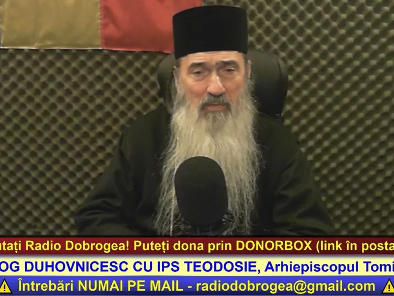 ÎPS Teodosie, despre Vladimir Putin: „Nu-i negru cum îl prezintă lumea. E cel mai mare ctitor”. / Foto: captură video