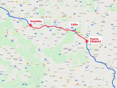 Blocaj total pe cel mai dificil tronson al Autostrăzii A3 Transilvania, spune Cătălin Drulă/FOTO: Facebook/Cătălin Drula