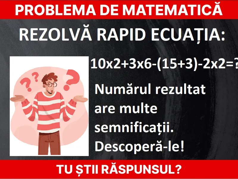 Problemă de matematică Foto: Newsweek/ Freepik.com