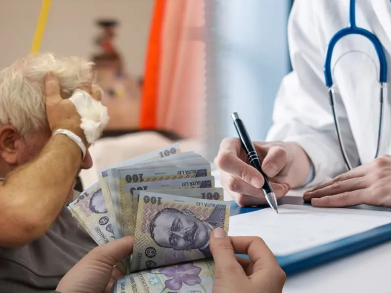 Românii nu scapă încă de „taxa pe boală”. Plătesc încă o lună impozit pe concediile medicale - Foto: Colaj/ Imagine cu caracter ilustrativ