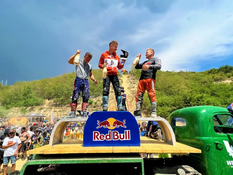 Podium clasa Iron / Foto: Red Bull Romaniacs