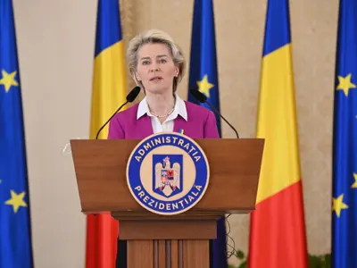 Ursula von der Leyen: Centrul umanitar din România are un rol foarte important/FOTO: Twitter/Ursulavonderleyen