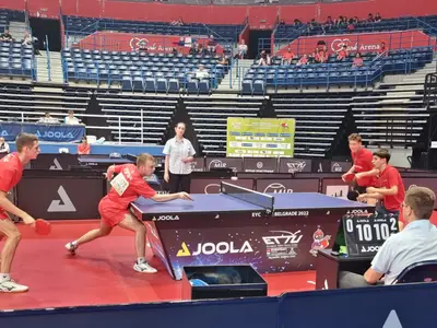 Românii au câștigat zece medalii la Europenele de tenis de masă pentru cadeţi şi juniori. / Foto: Federația Română de Tenis de Masă