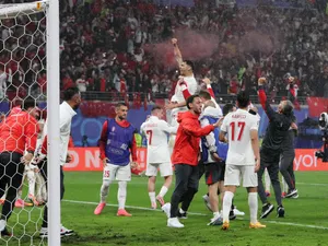 Turcia s-a calificat în sferturile EURO 2024 după ce a învis Austria. Va juca cu adversara României - Foto: Profimedia images