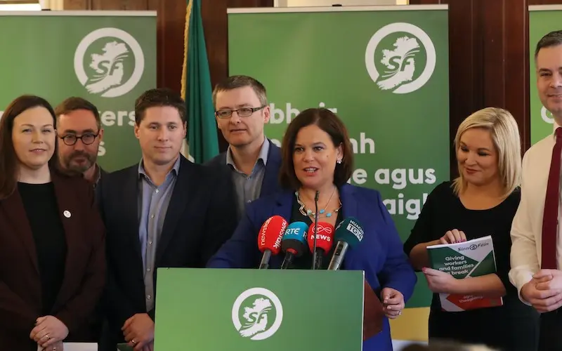 Mary Lou McDonald, liderul Sinn Fein      Foto: Guliver/ Getty Images