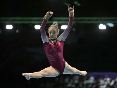 Cine a luat medalie de argint pentru România, la gimnastică artistică feminină - Foto: Profimedia Images