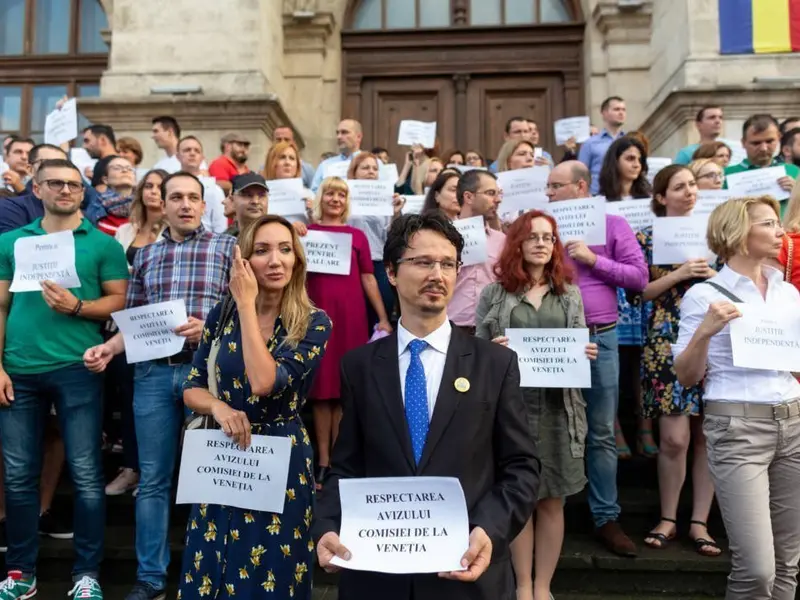 Protestul magistratilor din 16 septembrie 2018. Foto: Inquam Photos / Liviu Florin Albei