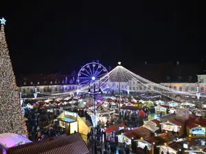 VIDEO S-a deschis Târgul de Crăciun de la Sibiu. Ce îi așteaptă pe turiști - Foto: Facebook/ Târgul de Crăciun Sibiu