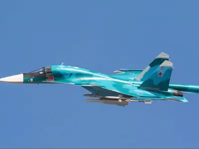 Avion de luptă Su-34 - Foto: Profimedia Images