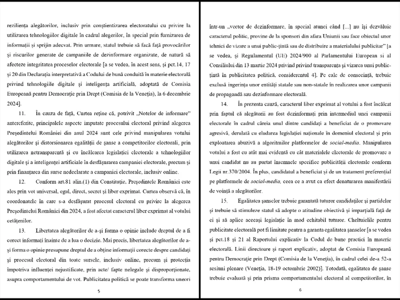 CCR explică anularea alegerilor: vot manipulat prin finanțare ascunsă și promovare agresvă, ilegală: FOTO - Profimedia(imagine cu rol ilustrativ)