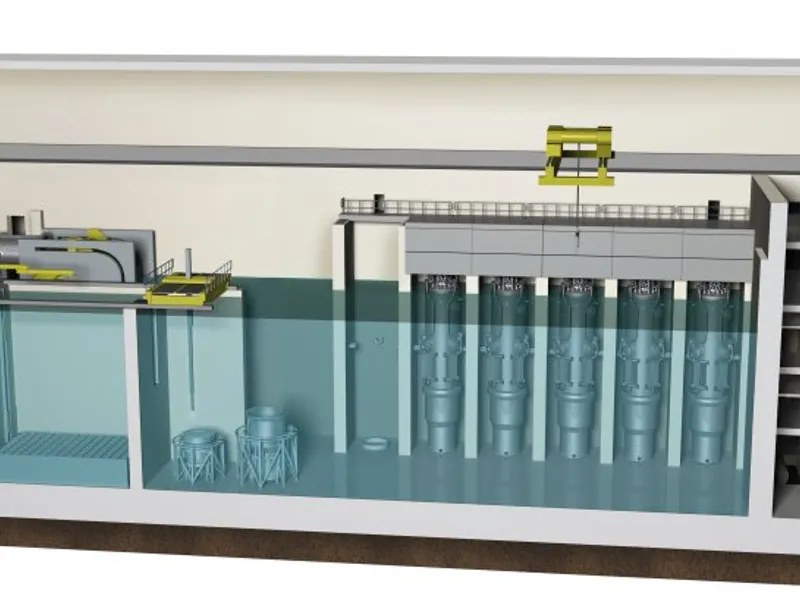 Reactorul nuclear de mici dimensiuni care va fi amplasat în România