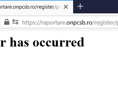 Site-ul ONPSCB, azi, la prânz