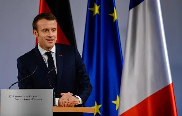 Emmanuel Macron a făcut un apel către europeni. Foto Getty Images