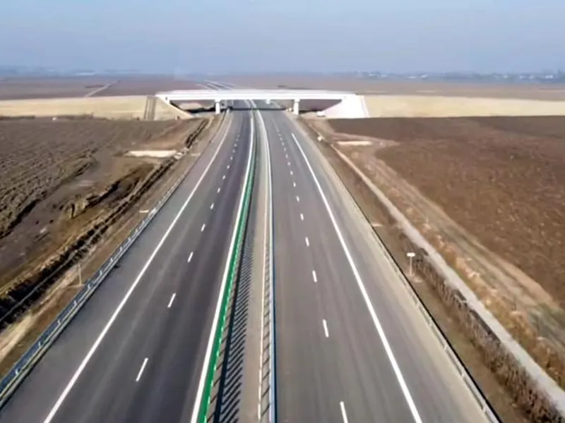 Prima autostradă din Moldova/FOTO: Youtube (captură)