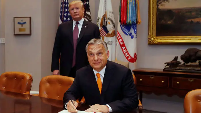 Viktor Orban îi ia apărarea lui Trump, după violențele din SUA/FOTO: ft.com