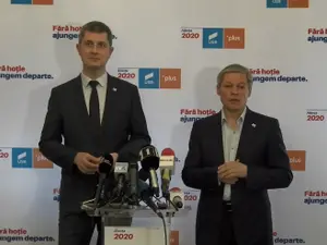 Barna și Cioloș se tem de întrebările incomode. Foto USRPLUS