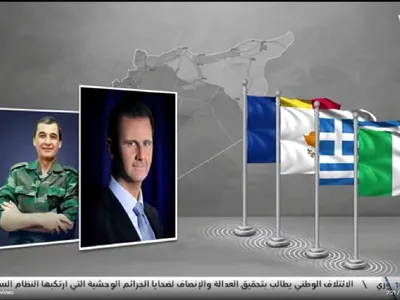 Bashar al Assad pretinde că s-a întâlnit cu un șef de serviciu din România - Foto: Captura Syria TV