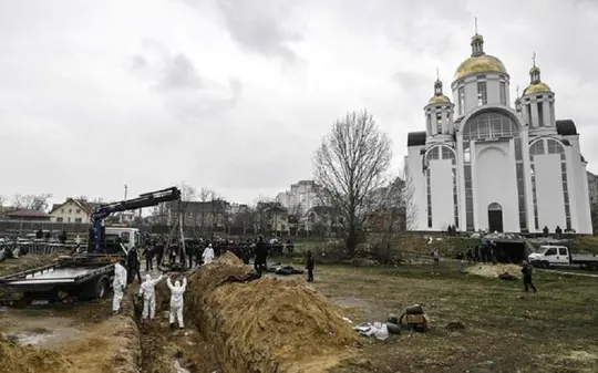 Poliția Ucraineană: Peste 900 de cadavre ale unor civili, descoperite în zona Kievului. / Foto: news.ro