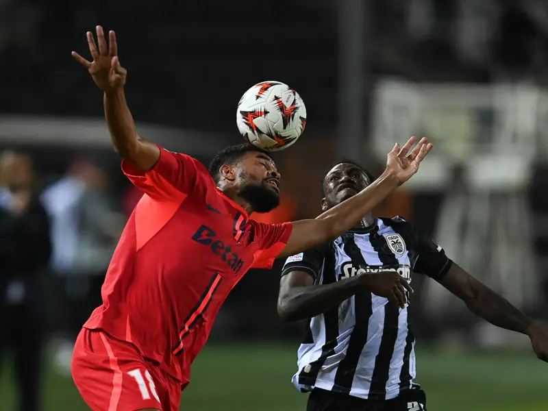 FCSB a îngenunchiat PAOK Salonic, 1-0. E printre cele 5 echipe cu punctaj maxim în Europa League - Foto: INQUAM PHOTOS / Eduard Vînătoru