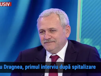 Liviu Dragnea, ca acasă la Antena 3/FOTO: antena3.ro