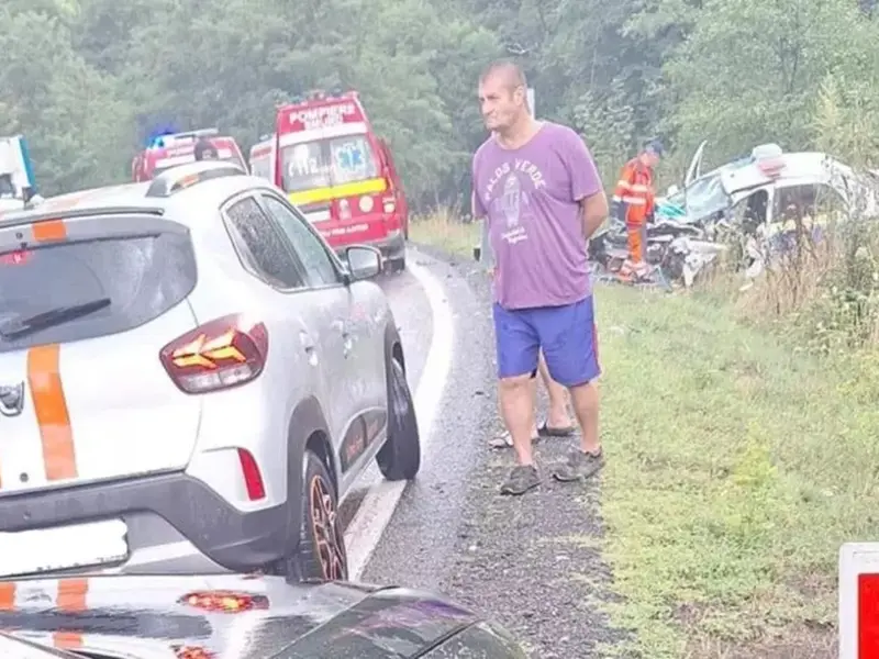 Sfârșit tragic, în floarea vârstei. O poliţistă de 21 de ani a murit într-un accident rutier pe DN13 - Foto: Info Trafic Brasov(imagine cu rol ilustrativ)