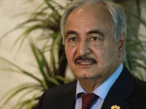 Generalul rebel Khalifa Haftar și-a anunțat candidatura/foto: yahoo