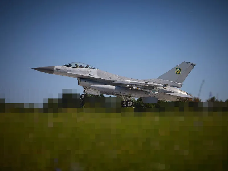 Rusia publică harta cu țintele pentru a ataca avioanele F-16. România are două baze „marcate” - Foto: X/front_ukraiinian (imagine cu caracter ilustrativ)