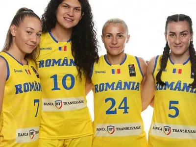 Echipa feminină de baschet 3x3 a României, în semifinalele turneului de la Ulaanbaatar, Mongolia. / Foto: frbaschet.ro