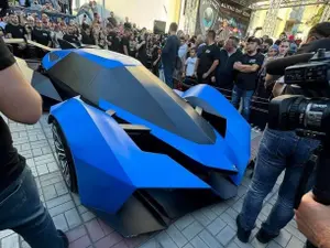 Un bulgar a făcut cel mai tare supercar din lume. Are 5.221 cai și viteză maximă de 500 km/h - Foto: Facebook/Гоце Делчев