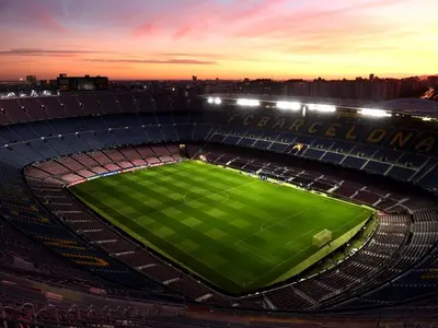 Camp Nou a rămas gol. Foto Getty Images