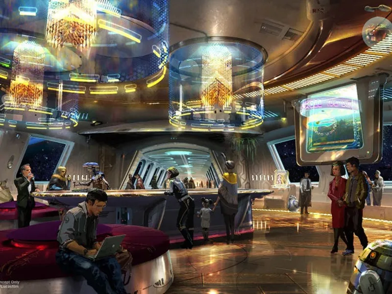 Star Wars Hotel, cea mai complexă aventură Disney, își deschide porțile cu prețuri „galactice”. / Foto: businessinsider.com