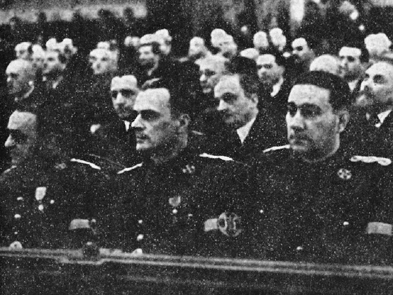 Nicolae și Elena Ceaușescu, la mitingul din 1 mai 1939