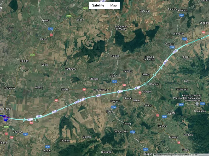 Pe lotul Biharia-Chiribiș al Autostrăzii Transilvania trebuia să se circule în iulie. / Foto: Asociația Pro Infrastructură, Facebook