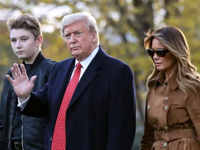 Barron, Donald și Melania Trump / Foto: newsnationnow.com