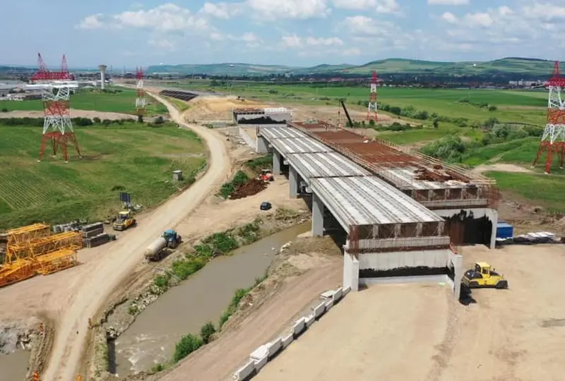 Lotul Târgu Mureş - Ungheni din Autostrada Transilvania, finalizat în 2021. / Foto: Cătălin Drulă, Facebook