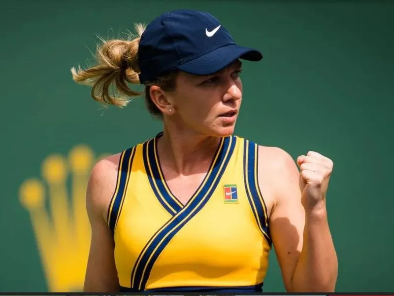 Halep s-a calificat în sferturile de finală ale turneului WTA 500 de la Moscova/foto: captură tv