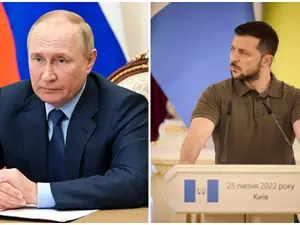 Putin și Zelensky - Foto: Profimedia