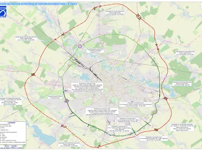 Se taie panglica la Autostrada A0. Când se va putea circula pe centura Bucureștiului? Foto: CESTRIN